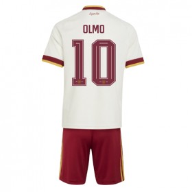 Spanien Dani Olmo #10 Borta Kläder Barn VM 2026 Kortärmad (+ Korta byxor)